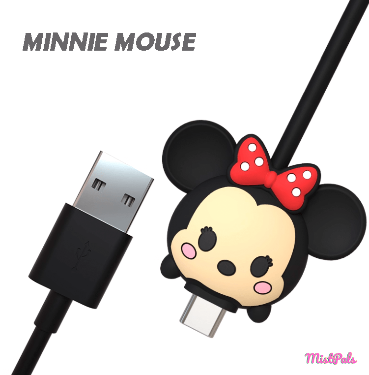 Disney Character Charging Cables | Lotso, Mickey, Minnie | MistPals - MistPals